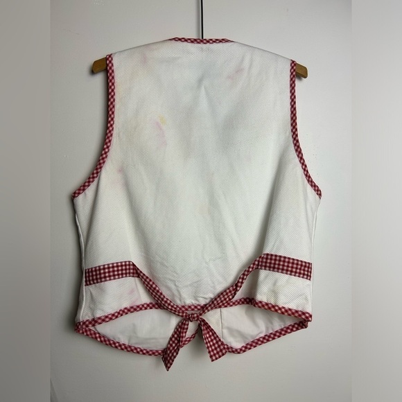 Eagle’s Eye Collection VTG  Fairy Y2K  Lady Bug Embroidery Grandmacore Vest M - Picture 2 of 16